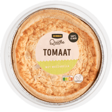 Jumbo Quiche Tomaat met Mozzarella 300 g