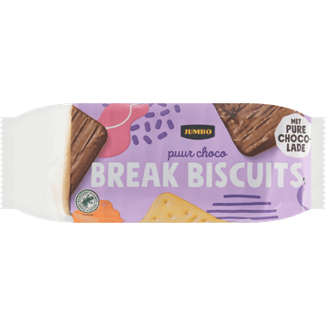 Jumbo Puur Choco Break Biscuits 295 g