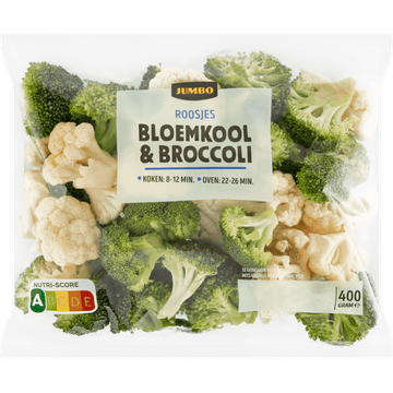 Jumbo Roosjes Bloemkool & Broccoli 400 g