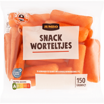 Jumbo Snack Worteltjes 150 g