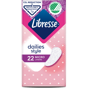 Libresse Micro inlegkruisjes 22 Stuks