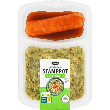 Jumbo Stamppot Boerenkool met Rookworst in Jus 500 g