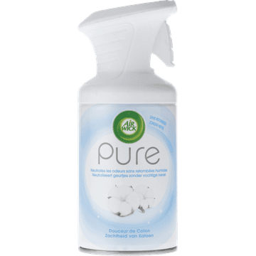 Air Wick Pure Luchtverfrisser Spray - Zachtheid van Katoen - 250 ml - Luchtverfrisser