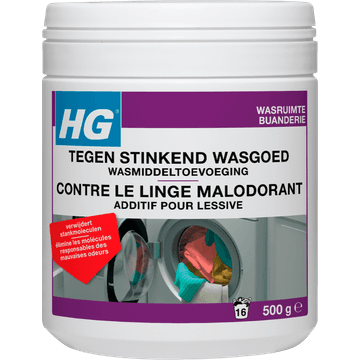 HG Tegen Stinkend Wasgoed Wasmiddeltoevoeging 500g