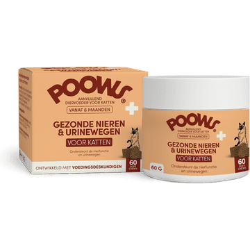 Poows Gezonde Nieren Kat 60g