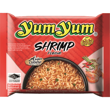 Yum Yum Instant Noedels Garnalensmaak 60 g
