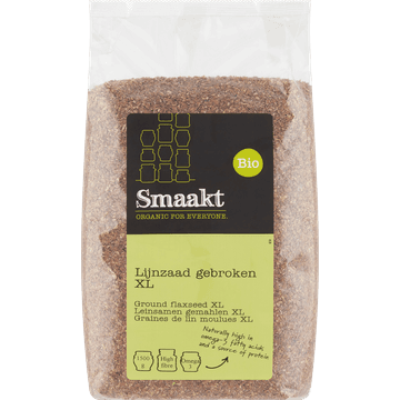 Smaakt Bio Lijnzaad Gebroken XL 1500 g
