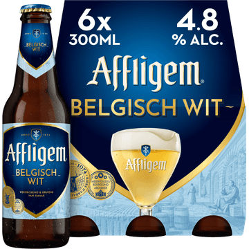 Affligem Belgisch Wit Bier Fles 6 x 300ml