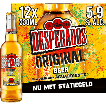 Desperados Original Bier Fles 12 x 330ml
