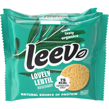 Leev® bio LOVELY LENTIL cakes rosemary 54g (3x2st)