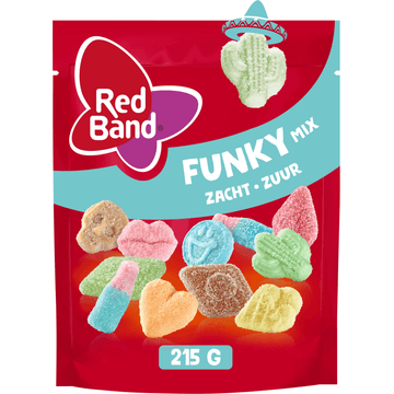 Red Band Funky Mix Zacht Zuur 215g