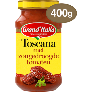 Grand'Italia Toscana met Zongedroogde Tomaat Pastasaus 400g