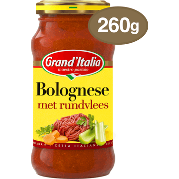 Grand'Italia Bolognese met Rundvlees 260 g