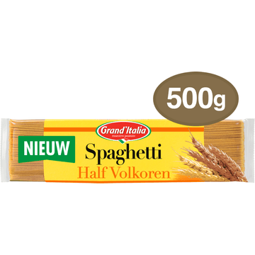 Grand'Italia Spaghetti half volkoren 500 g