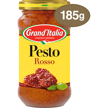 Grand'Italia Pesto Rosso met Zongedroogde Tomaat 185g