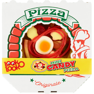 Look-O-Look Snoep Mini Pizza 85g