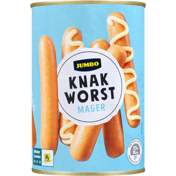 Jumbo Knakworst Mager 10 Stuks
