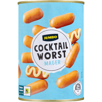Jumbo Cocktailworst Mager 30 Stuks 400 g