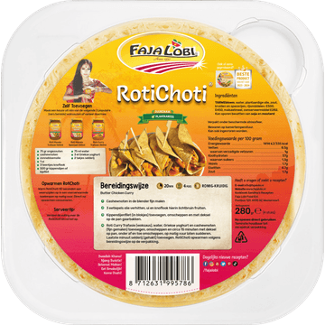 Faja Lobi Sandhia's Roti Choti 280 g