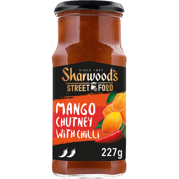 Sharwood's Street Food Mango Chutney with Chilli Pot 227g