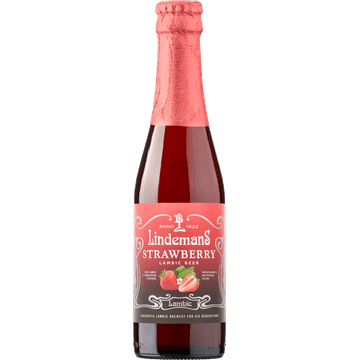 Lindemans - Aardbeien Fruitbier - Fles 250ML