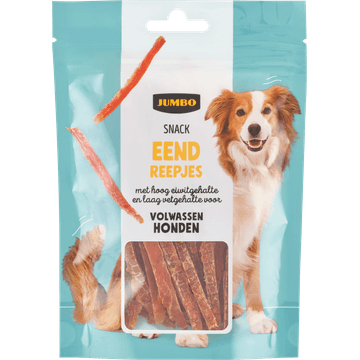 Jumbo Honden Snackstrips Eend Reepjes 90 g