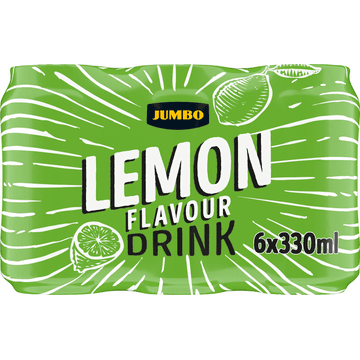 Jumbo Fresh Lemon Drink - Blik - 6 x 330ML