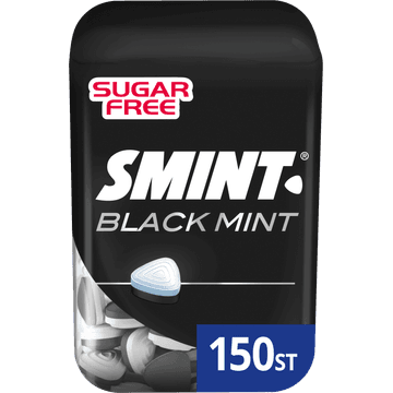 Smint Blackmint Pot 150 Stuks