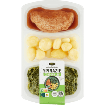 Jumbo Spinazie met Cordon Bleu 500 g