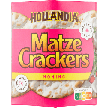 Hollandia Matze Crackers Honing 16 Stuks