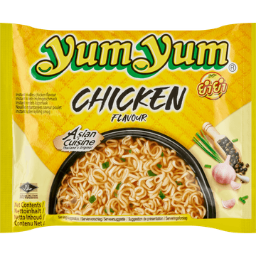Yum Yum Instant Noedels Kipsmaak 60 g