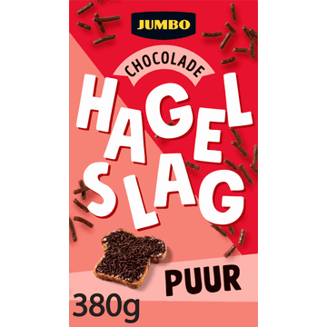 Jumbo Chocolade Hagelslag Puur 380 g