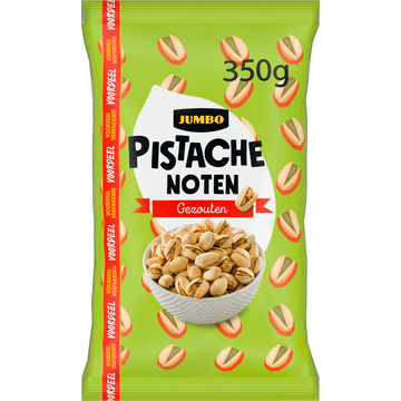 Jumbo Pistachenoten Gezouten Voordeelverpakking 350 g