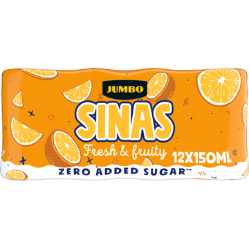 Jumbo Sinas - Blik - 12 x 150ML
