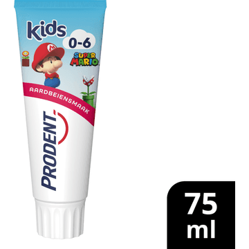 Prodent Kids 0-6 jaar Tandpasta Super Mario 75 ml