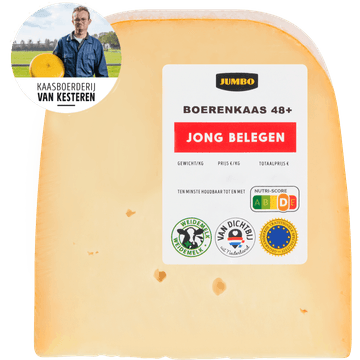 Jumbo Boerenkaas 48+ Jong Belegen Stuk ca. 447 g