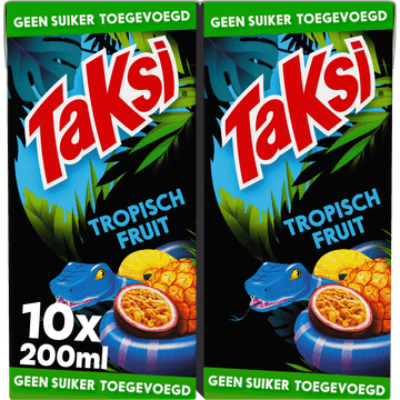 Taksi Tropisch Fruit GST 10-pack 0,2 L