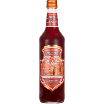 Hooghoudt Limonade Siroop Grenadine Smaak 700 ml