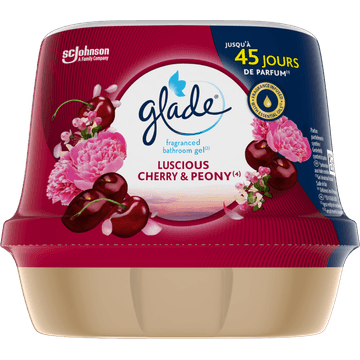 Glade Fragranced Bathroom Gel Luscious Cherry & Peony