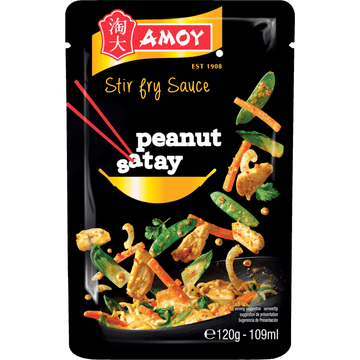 Amoy Peanut Satay Stir Fry Sauce 120 g