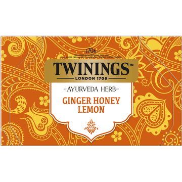 Twinings of London Infusion Ayurveda Gember Honing Citroen 20 Stuks