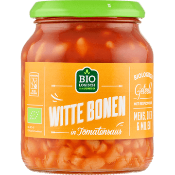 Jumbo Biologisch Witte Bonen in Tomatensaus 360 g