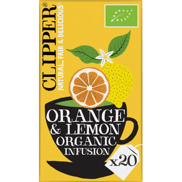 Clipper Orange & Lemon Organic Infusion 20 Stuks 40 g