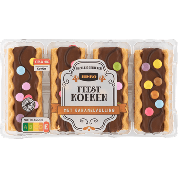 Jumbo Feestkoeken met Karamelvulling 200 g