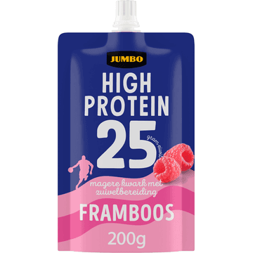 Jumbo High Protein Kwark Framboos 200 g