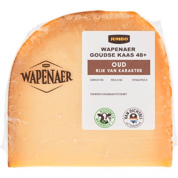 Wapenaer Goudse Kaas Oud 48+ Stuk ca. 386 g