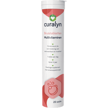 Curalyn Multivitaminen & Mineralen Bruistabletten 20 Stuks