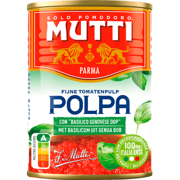 Mutti Polpa di Pomodoro Basilicum 400g