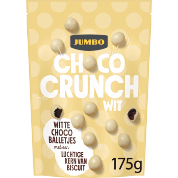 Jumbo Choco Crunch Wit 175 g