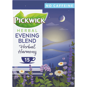 Pickwick Evening Blend Herbal Harmony Kruidenthee 15 Stuks